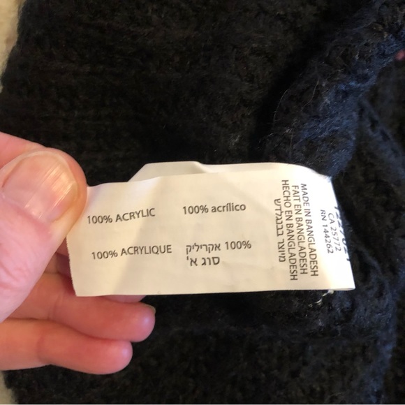 ☀️ Devoted Luxury Apparel Oversized Open Sweater size medium - Picture 9 of 10